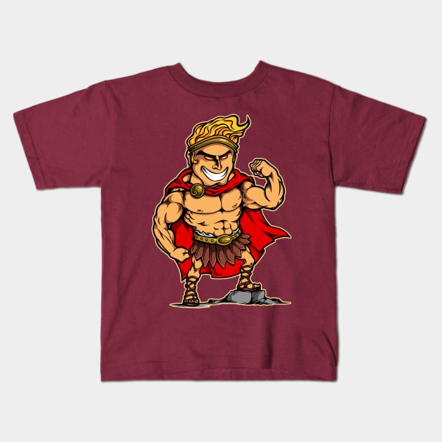 Hercules Kids T-Shirt by DesignedByFreaks